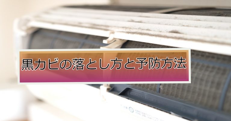 エアコンの吹き出し口について黒カビの落とし方と予防方法｜ハート