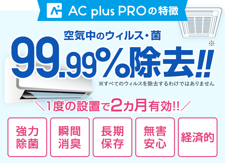 AC plusの特徴